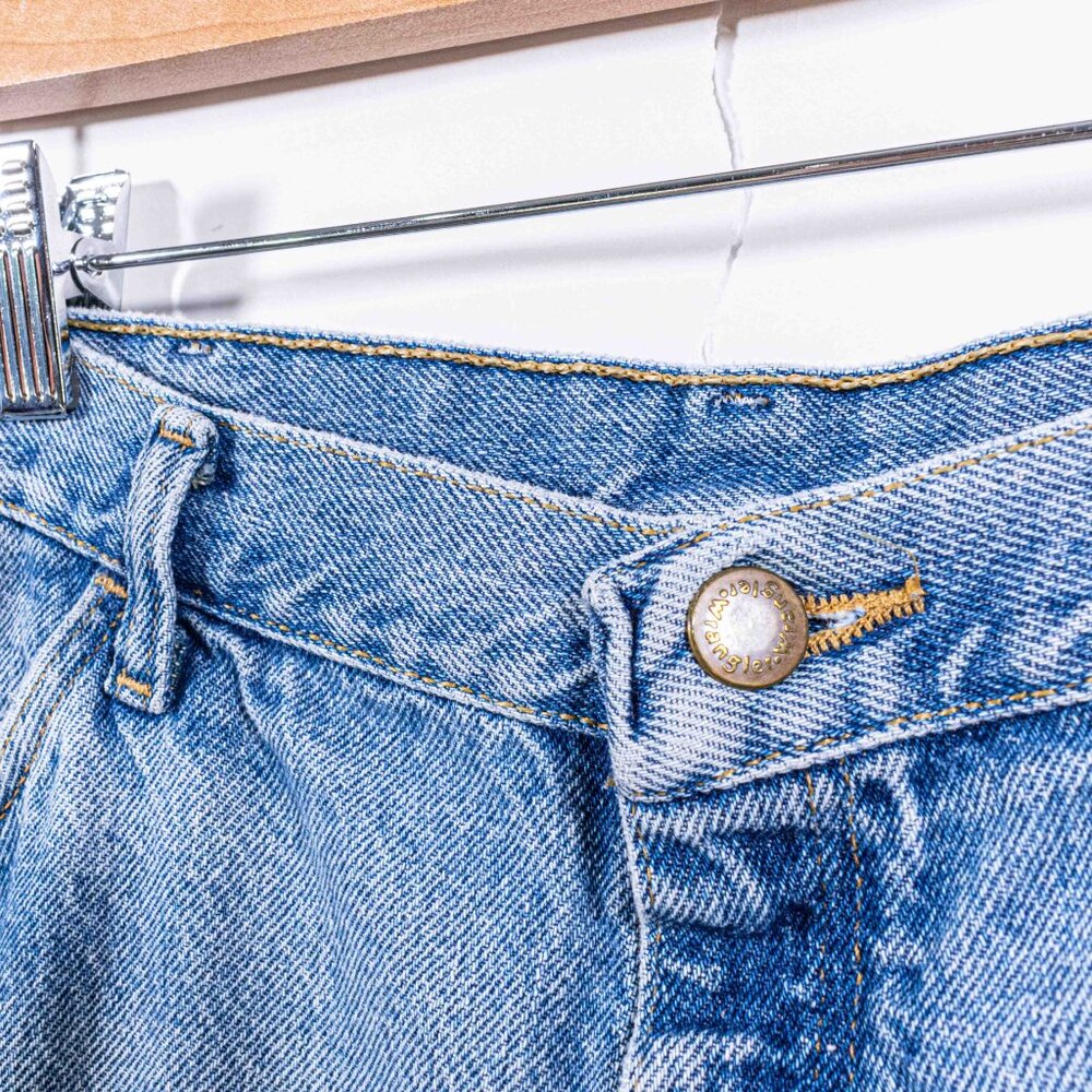 Wrangler Denim Jean Shorts Jorts 36 Y2K Streetwear Skate - Picture 5 of 6
